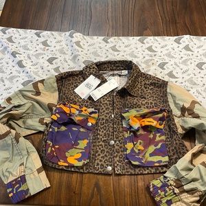 BDG Urban Outfitters $129 cropped Cotton jacket S